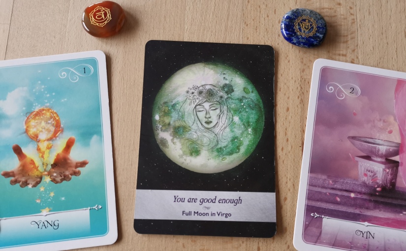 Yin & Yang Inspiration Spread dedicated to the Full Moon in Virgo